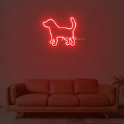 Puppy Neon Sign