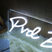 Pvd Beauty White Neon Sign