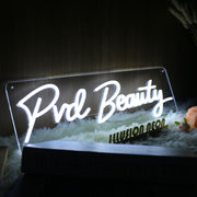 Pvd Beauty White Neon Sign