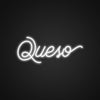 Queso Neon Sign