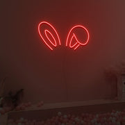 Rabbit Ears Neon Sign Fashion Custom Neon Sign Lights Night Lamp Led Neon Sign Light For Home Party