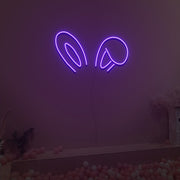 Rabbit Ears Neon Sign Fashion Custom Neon Sign Lights Night Lamp Led Neon Sign Light For Home Party