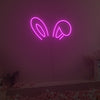 Rabbit Ears Neon Sign Fashion Custom Neon Sign Lights Night Lamp Led Neon Sign Light For Home Party