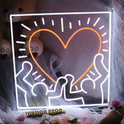 Radiant Heart Neon Sign