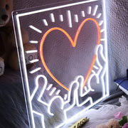 Radiant Heart Neon Sign