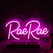 Rae Rae Pink Neon Sign