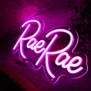 Rae Rae Pink Neon Sign