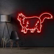 Ragdoll Cat Neon Sign