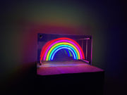 Rainbow Infinity Mirror Neon Sign