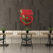 Ramen And Drinks Neon Sign