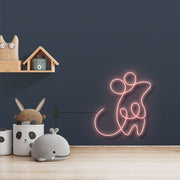 Rat Neon Sign