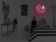 Rattlesnake Neon Sign