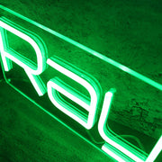 Ray's Place Green Neon Sign