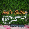 Rays Guitar Custom Neon Sign