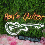 Rays Guitar Custom Neon Sign