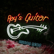 Rays Guitar Custom Neon Sign