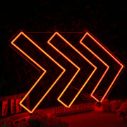 Red Arrows Neon Sign