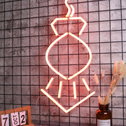 Red Lamp Neon Sign