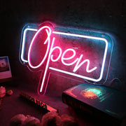 Red Open Custom Neon Sign