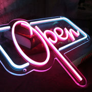 Red Open Custom Neon Sign