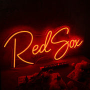 Red Sox Red Neon Sign