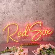 Red Sox Red Neon Sign