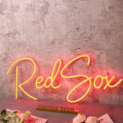 Red Sox Red Neon Sign