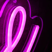 Reese Purple Neon Sign