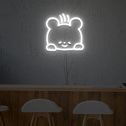 Relax Cute Bear Neon Sign Fashion Custom Neon Sign Lights Night Lamp Led Neon Sign Light For Home Party