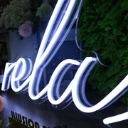 Relax LED Neon Sign