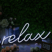 Relax LED Neon Sign