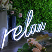 Relax LED Neon Sign