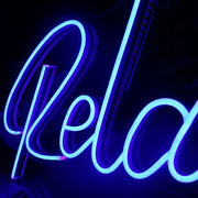 Relax Neon LED Sign