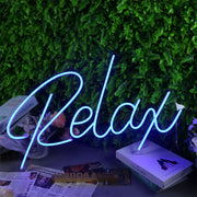 Relax Neon LED Sign