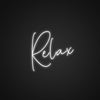 Relax Neon Sign