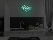 Relax Neon Sign