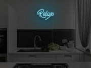 Relax Neon Sign