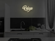 Relax Neon Sign