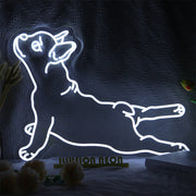 Relaxing Puppy Neon Sign