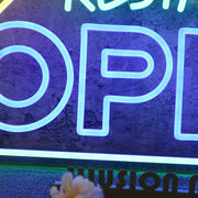 Restaurant Open Custom Neon Sign