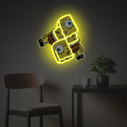 Restructuring Spongebob LED Neon Acrylic Artwork