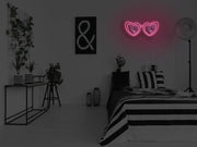 Retro Sunglasses Neon Sign