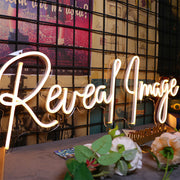 Reveal Image Neon Sign