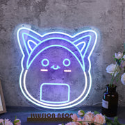 Rice Ball Cat Custom Neon Sign