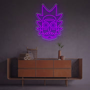 Rick Head LED Neon Sign