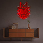 Rick Head LED Neon Sign