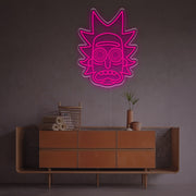 Rick Head LED Neon Sign