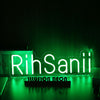 RihSanii Green Neon Sign