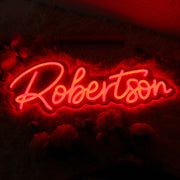 Robertson Red Neon Sign