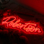 Robertson Red Neon Sign